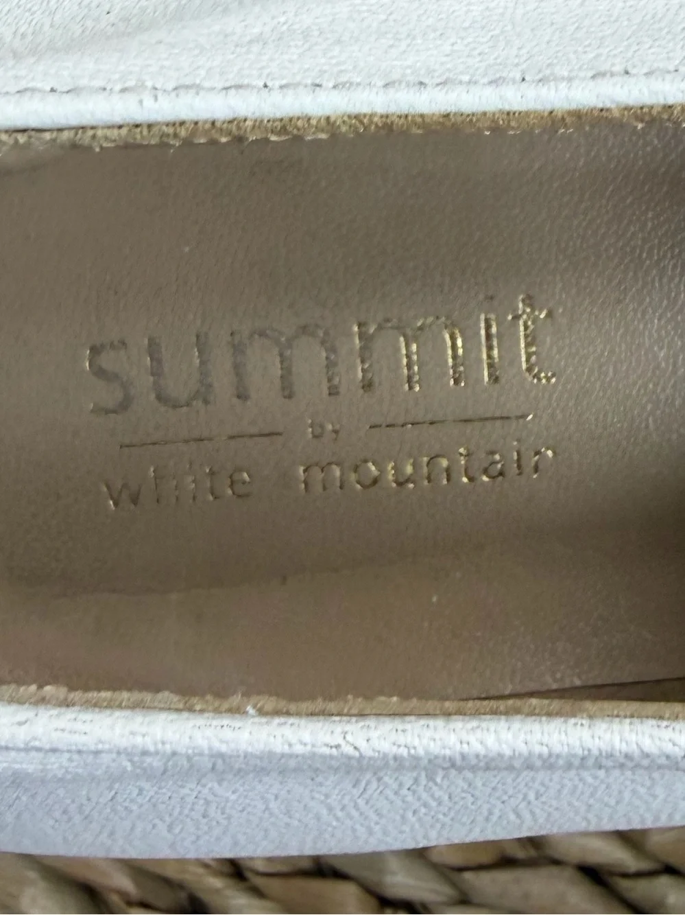 Summit by White Mountain Slip-On Leather Loafers. Made in Italy. Size 39/8.5